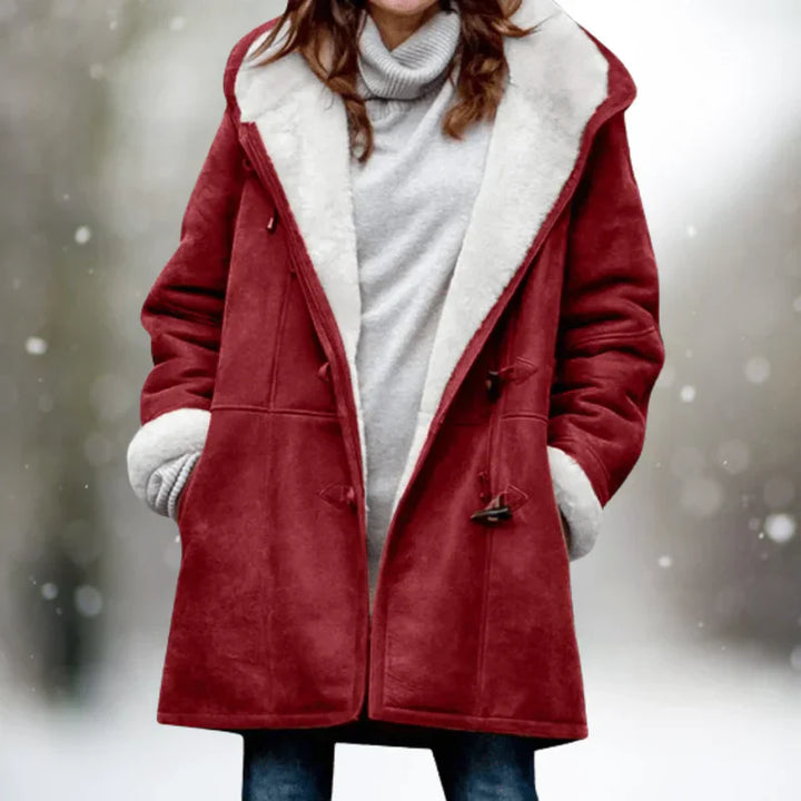 Adelaida – Warmer Und Stilvoller Fleece Mantel