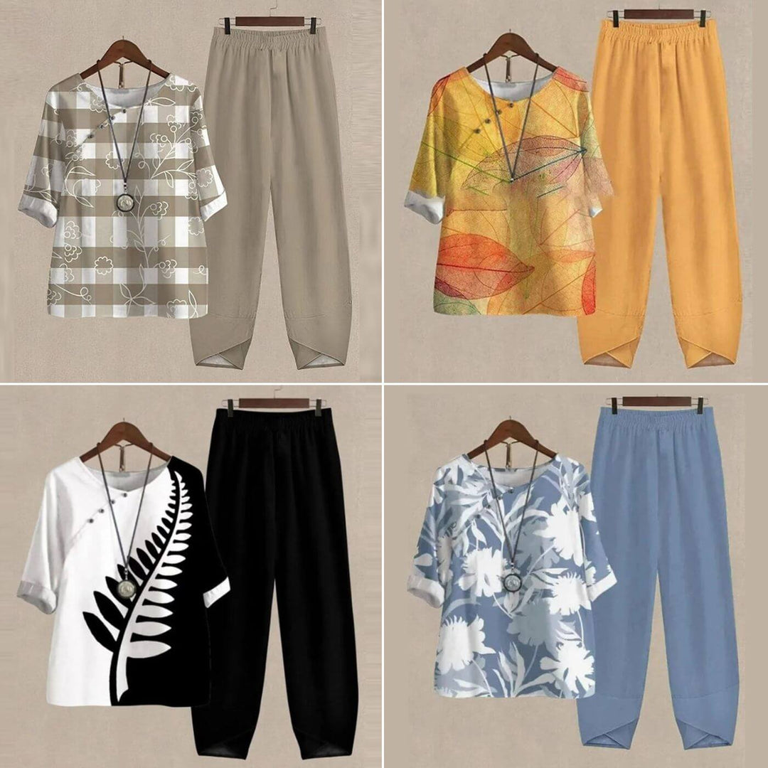Raquel - Bequemes Zweiteiliges Set