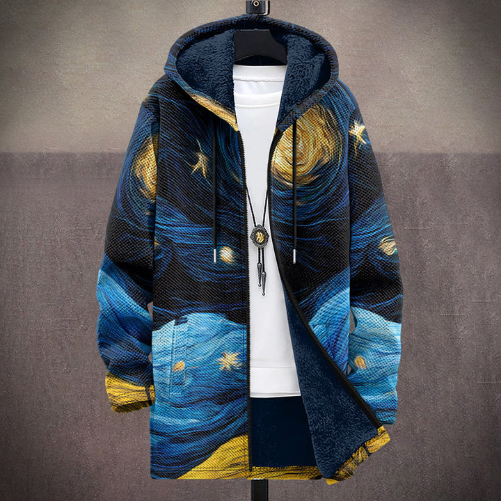 Waverley – Luxuriöser Von Kunst Inspirierter Strickjacke