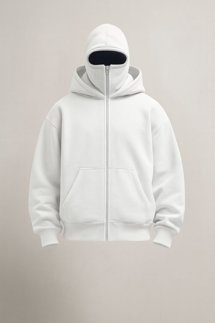StealthCore – Kapuzenpullover Mit Durchgehendem Reißverschluss