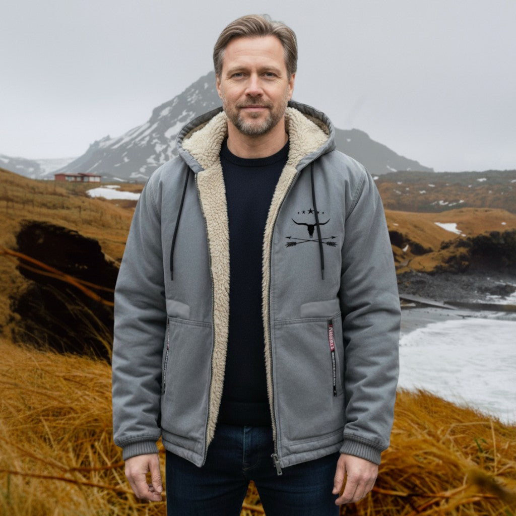 Zaliv – Elegante Kapuzenjacke im Barn-Stil