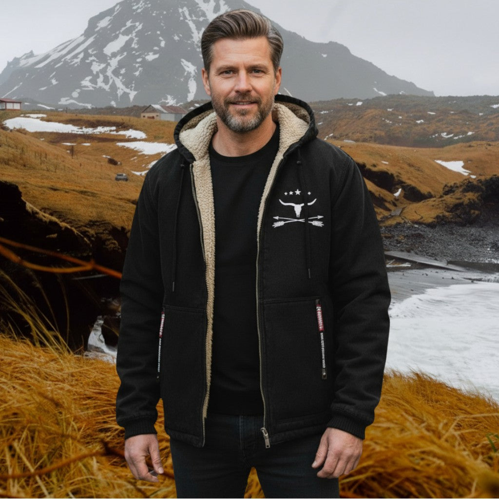 Zaliv – Elegante Kapuzenjacke im Barn-Stil