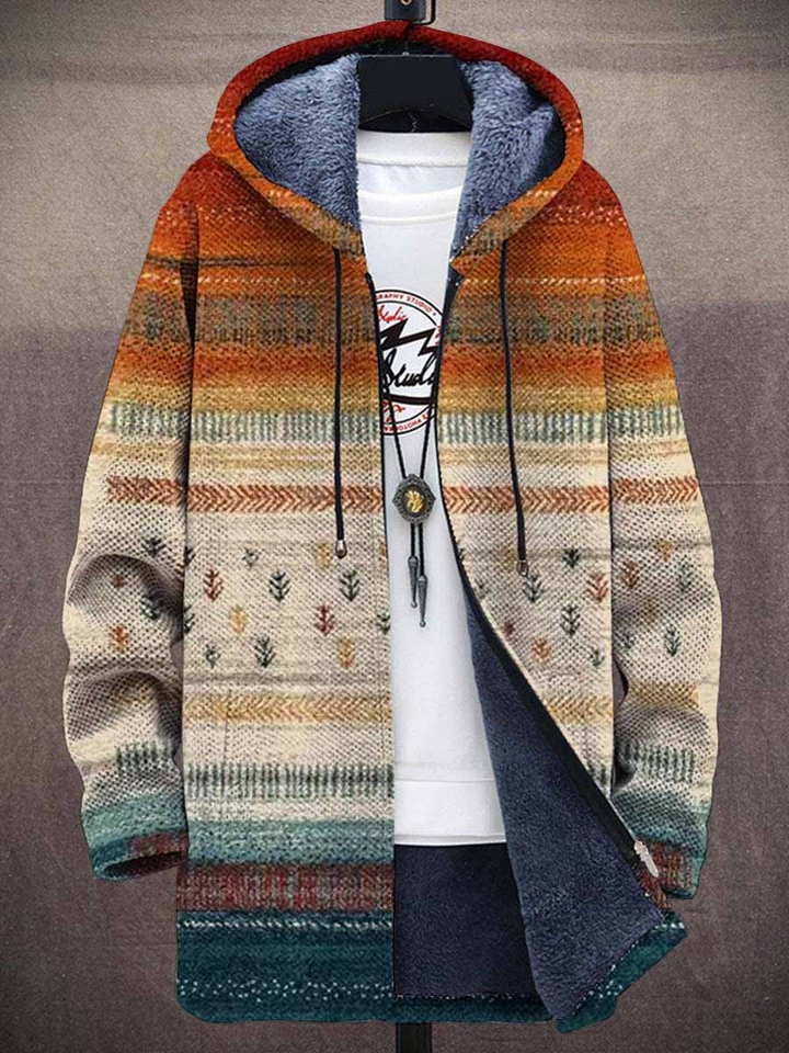 Zalie – Luxuriöse Von Kunst Inspirierte Strickjacke