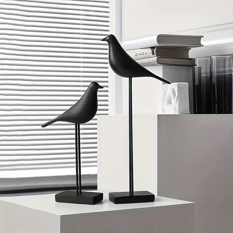 PerchForm – Minimalistische Dekorative Vogel Skulpturen Auf Ständer