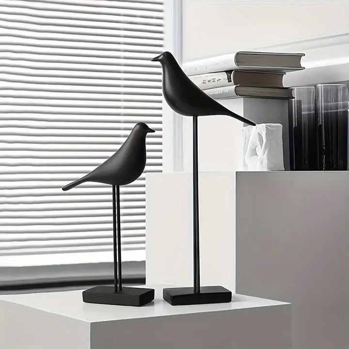 PerchForm – Minimalistische Dekorative Vogel Skulpturen Auf Ständer