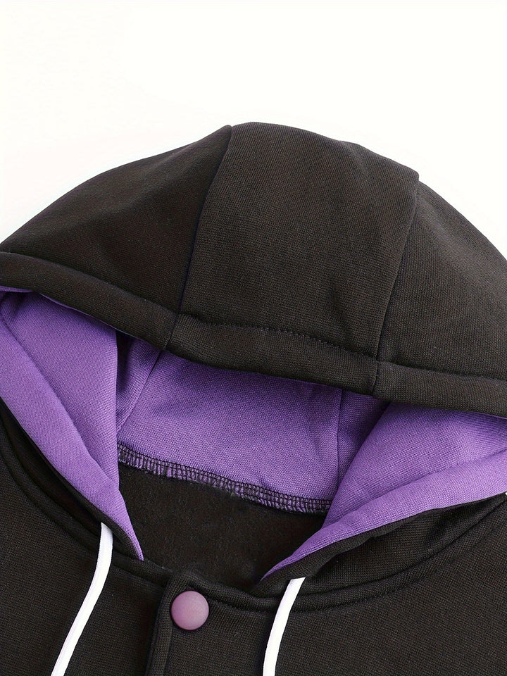 Askhat - Langärmelige Baseballjacke Mit Kapuze