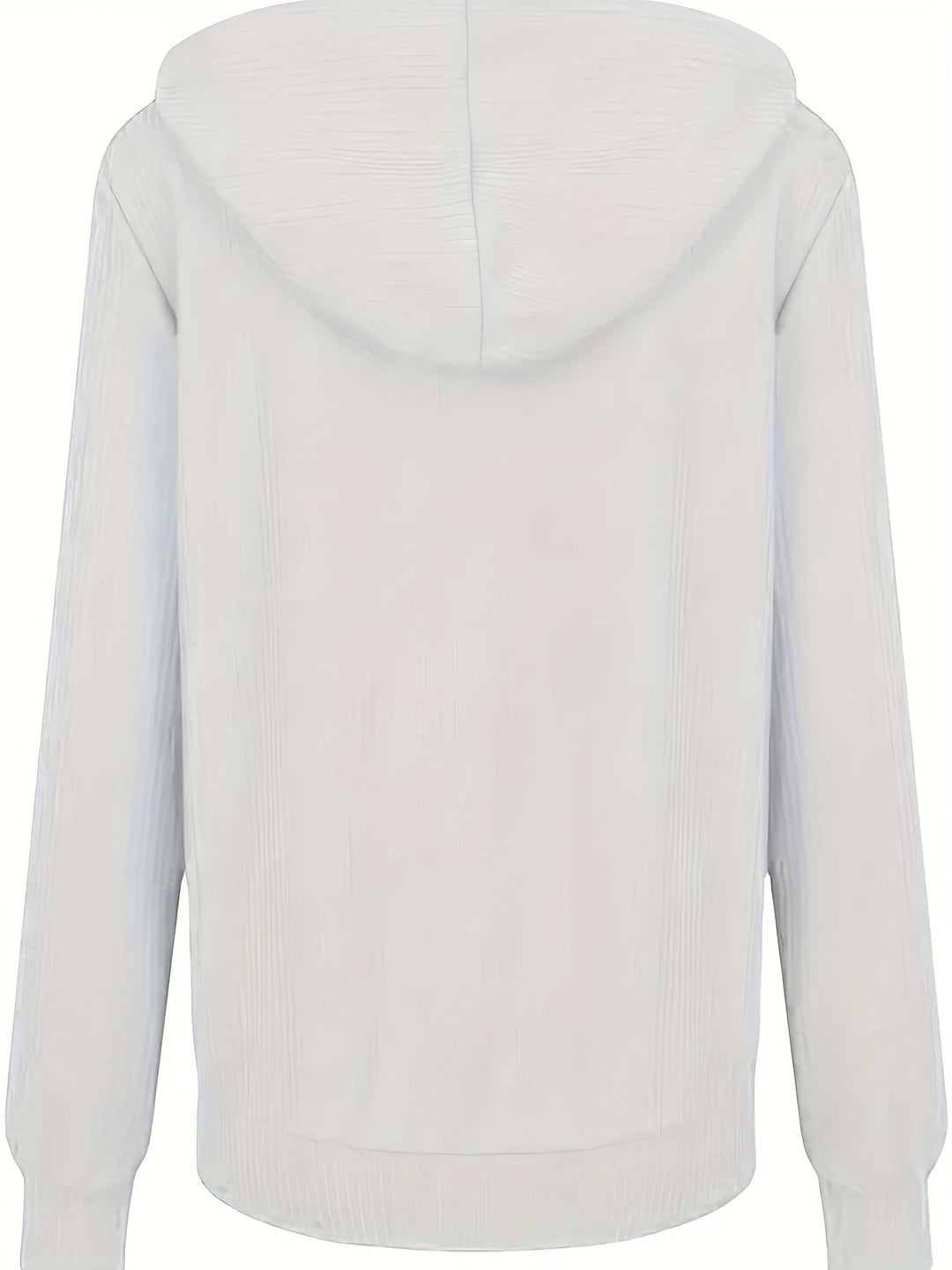 Moira – Langärmelige Kapuzenjacke Mit Reißverschluss Und Kordelzug