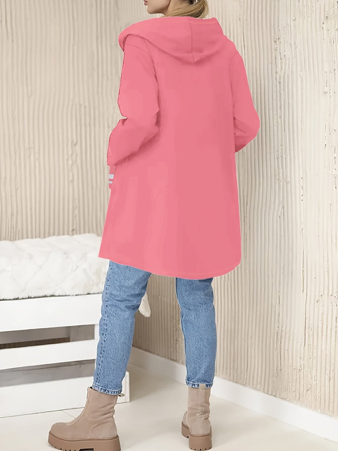 Nicola – Langärmelige Jacke Mit Seitentaschen