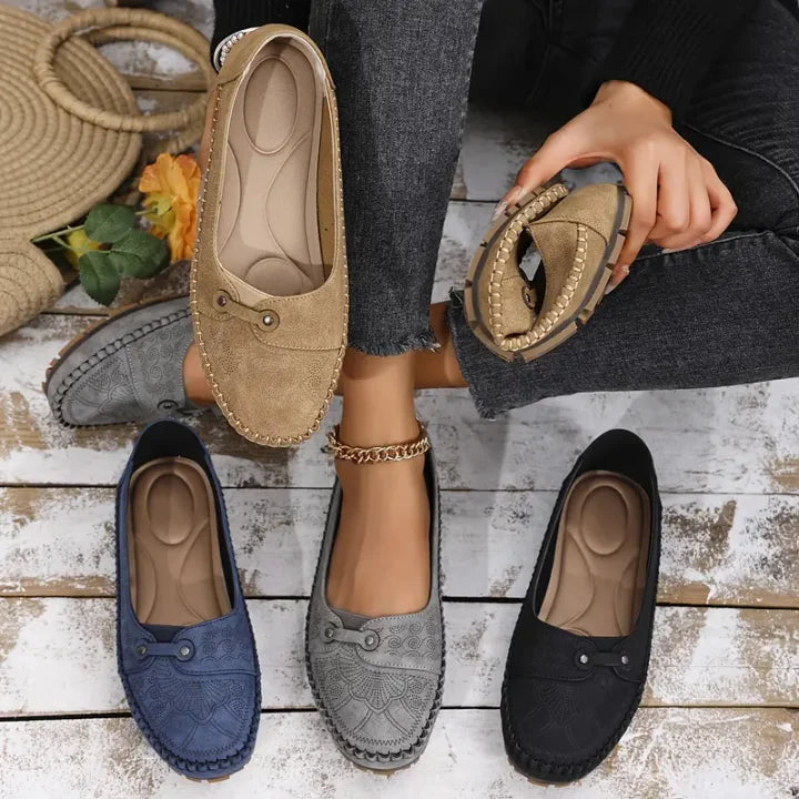 Rumina – Lässige Rutschfeste Lederschuhe