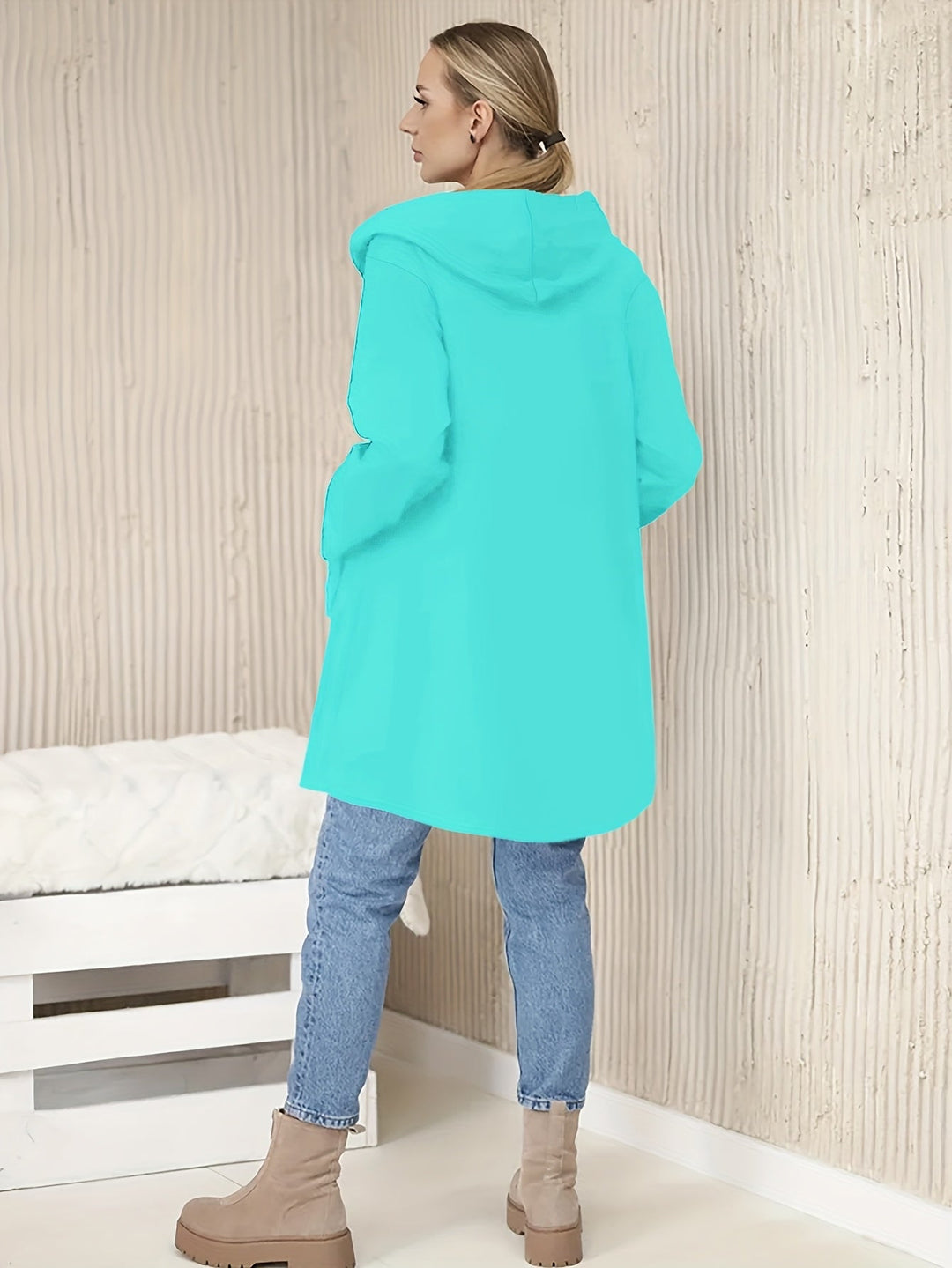 Nicola – Langärmelige Jacke Mit Seitentaschen