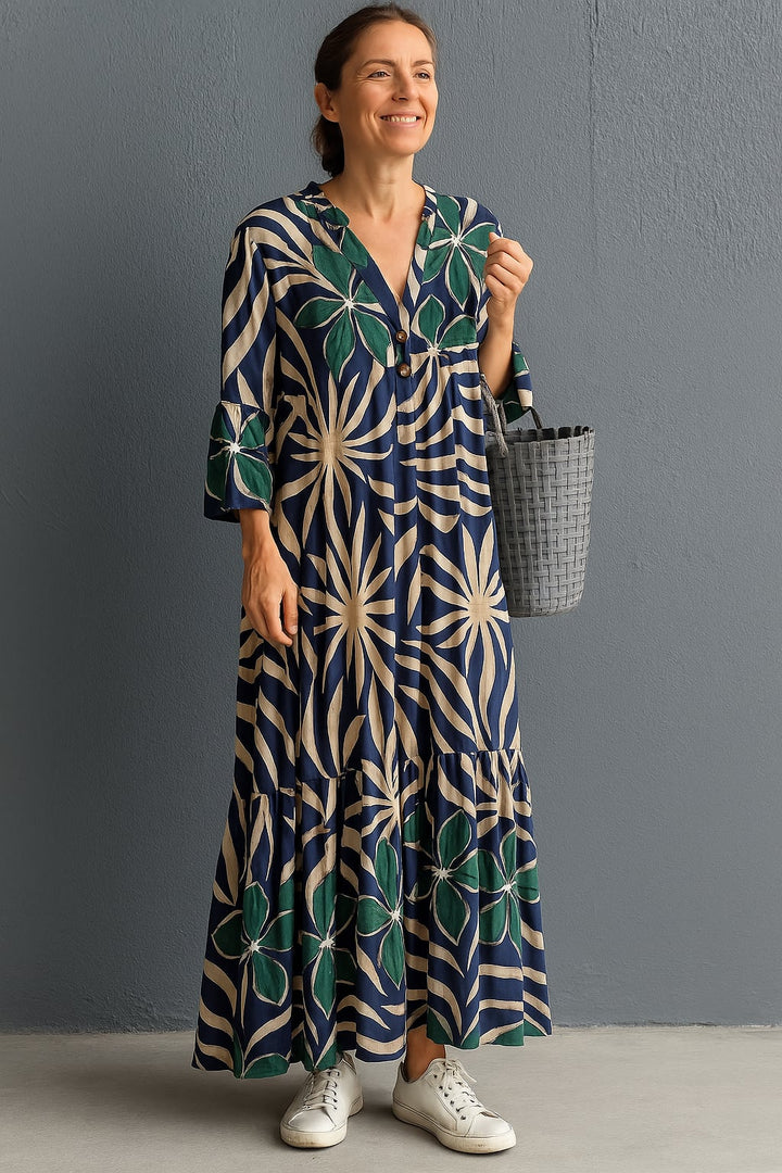 Solveig - Elegantes Lockeres Kleid
