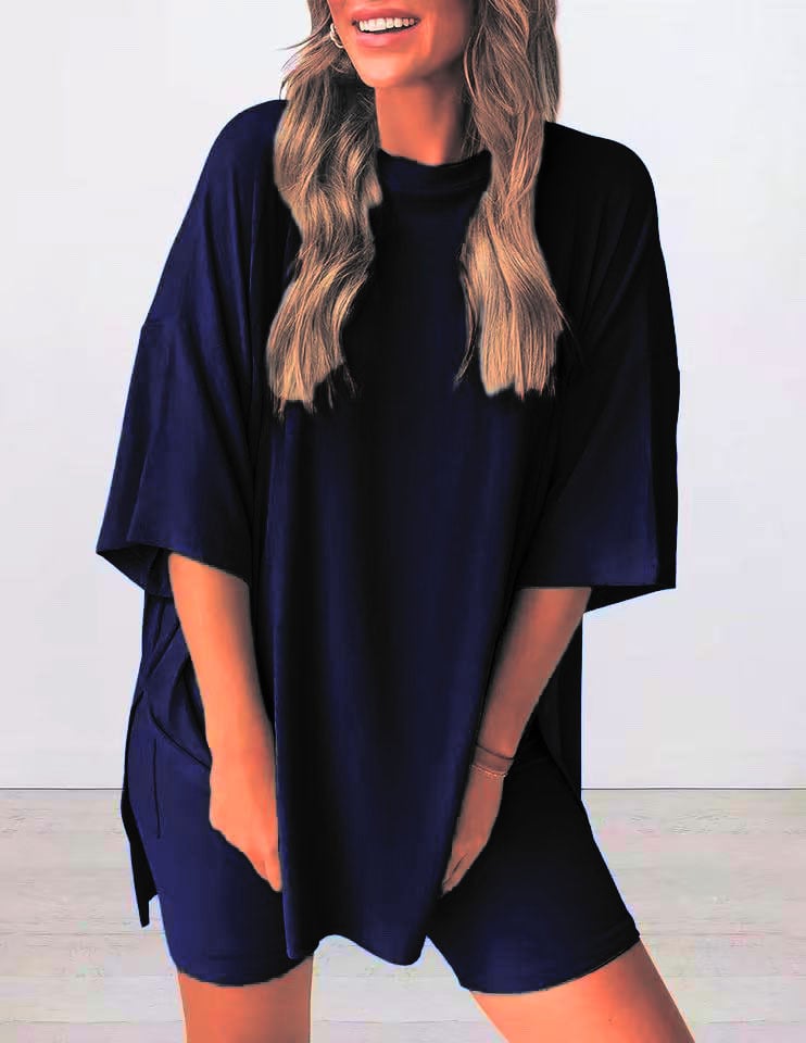Rikke - Kurzen Ärmeln Zweiteiliges Set