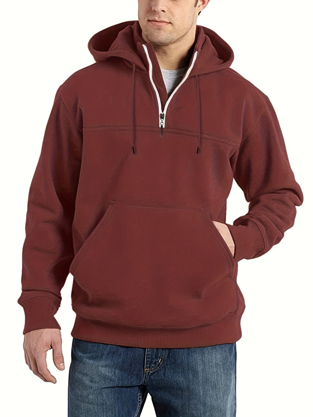 Shane – Langarm Kapuzenpullover Mit Tasche