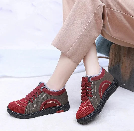 Triss – Winterstiefel Aus Baumwolle Mit Fleece Futter