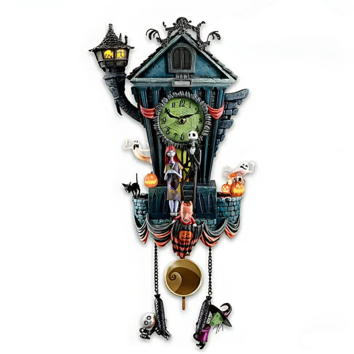 HallowClock – Halloween Wanduhr, Albtraum vor Weihnachten