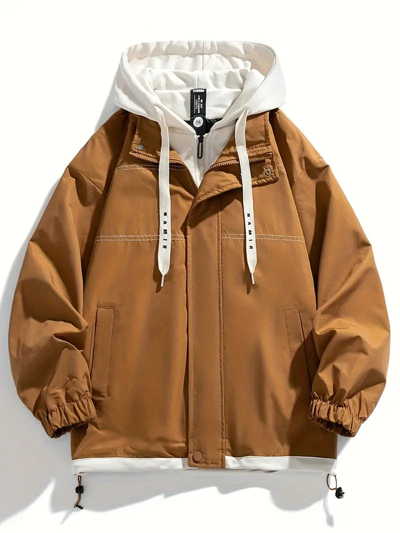 Carson – Lässige Kapuzen Jacke Mit Tasche
