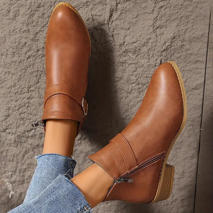 Leigh - Rutschfeste orthopädische Stiefeletten