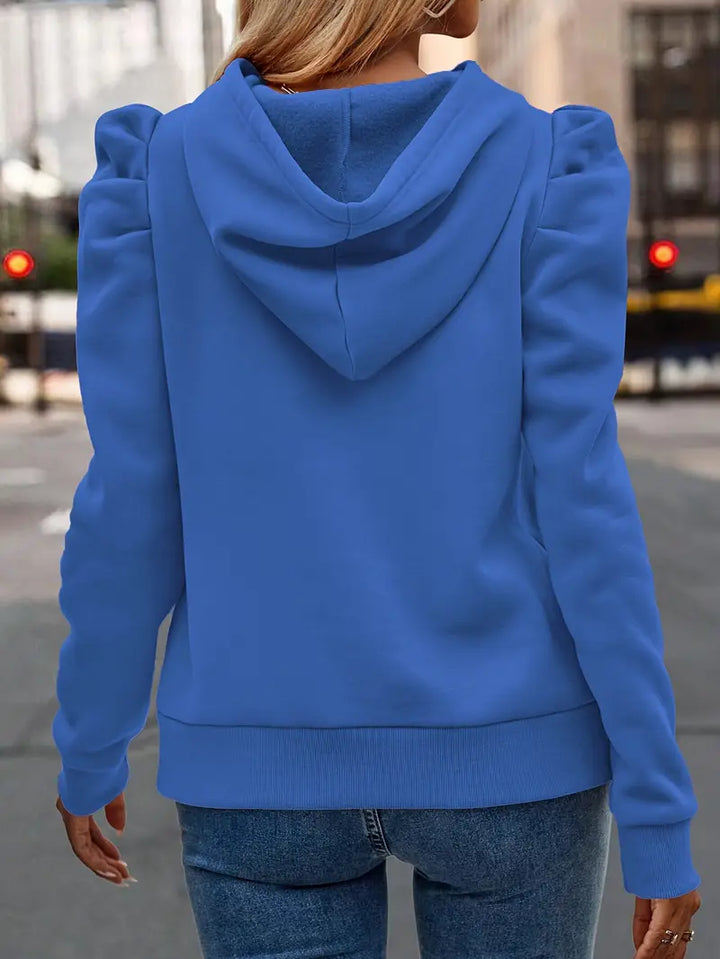 Nandita - Atmungsaktiver Langarm Kapuzenpullover