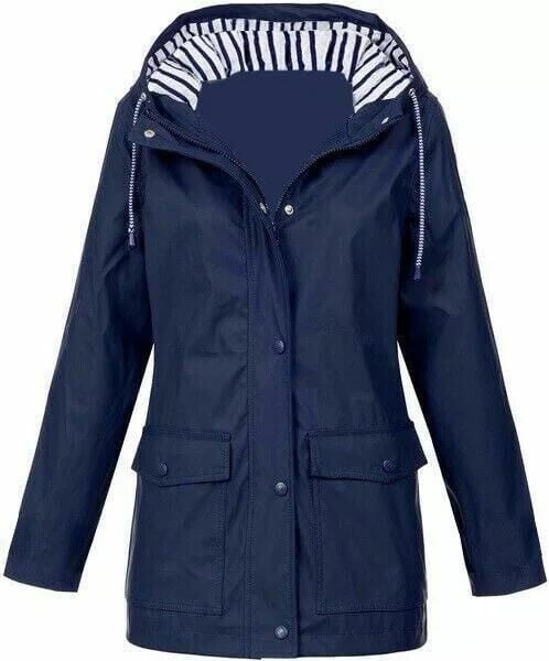 Ilektra – Elegante Langärmelig Wasserdicht KapuzenPullover