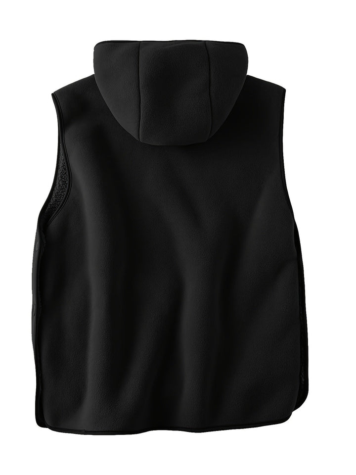 Niles – Ärmelloser Kapuzenpullover Aus Polyester Für Den Winter
