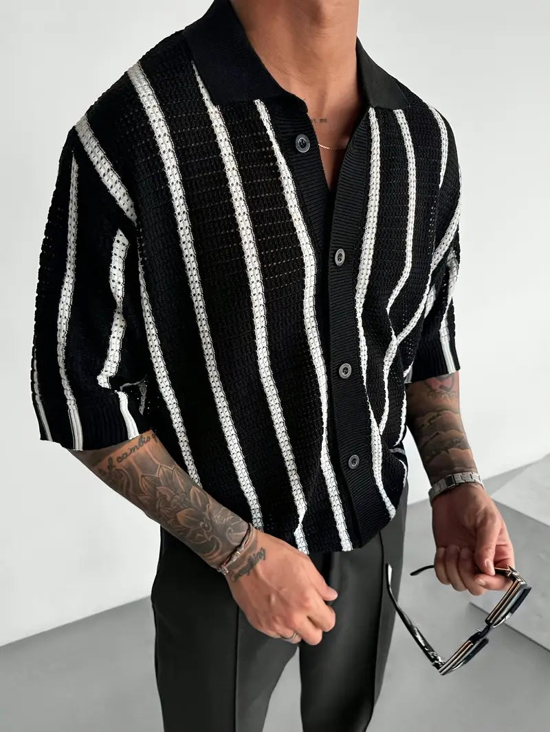 Cordell - Atmungsaktiver Pullover Mit Kurzen Ärmeln