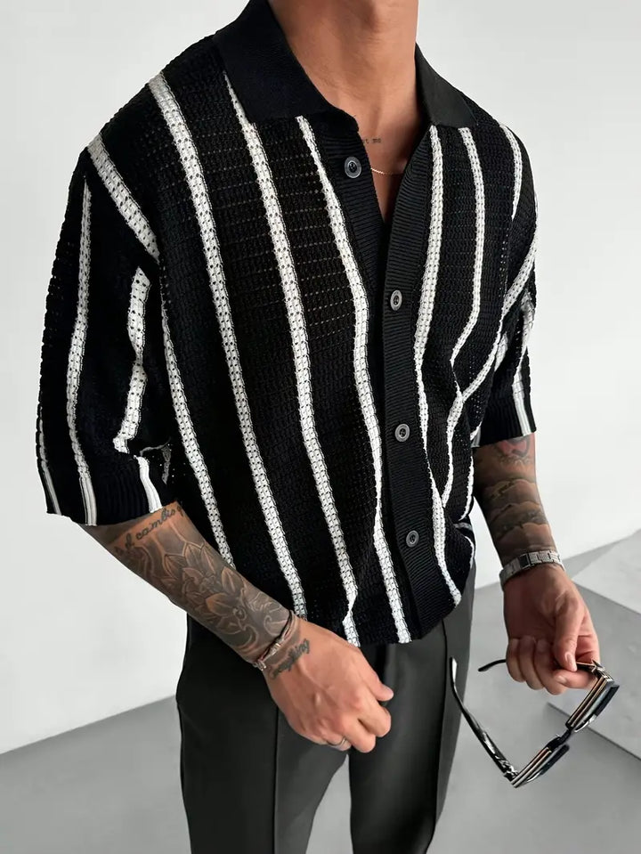 Cordell - Atmungsaktiver Pullover Mit Kurzen Ärmeln
