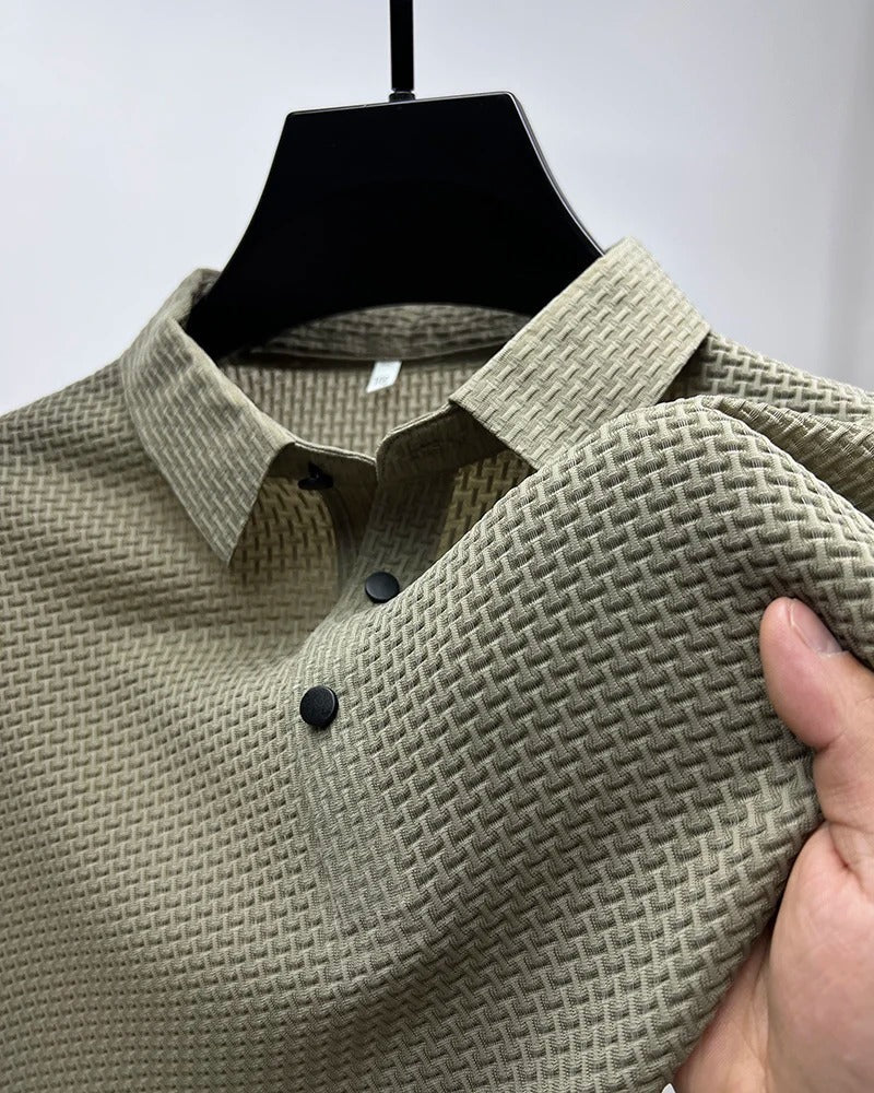Prestigio – Kurzärmliges  Elastisches Polohemd