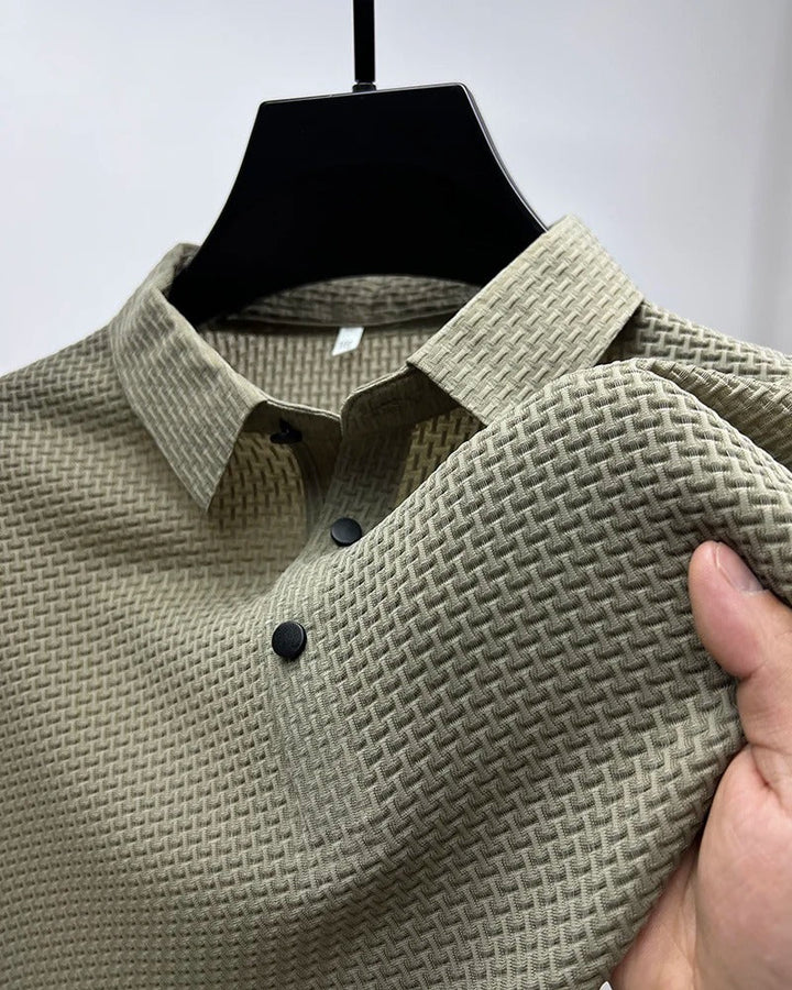 Prestigio – Kurzärmliges  Elastisches Polohemd