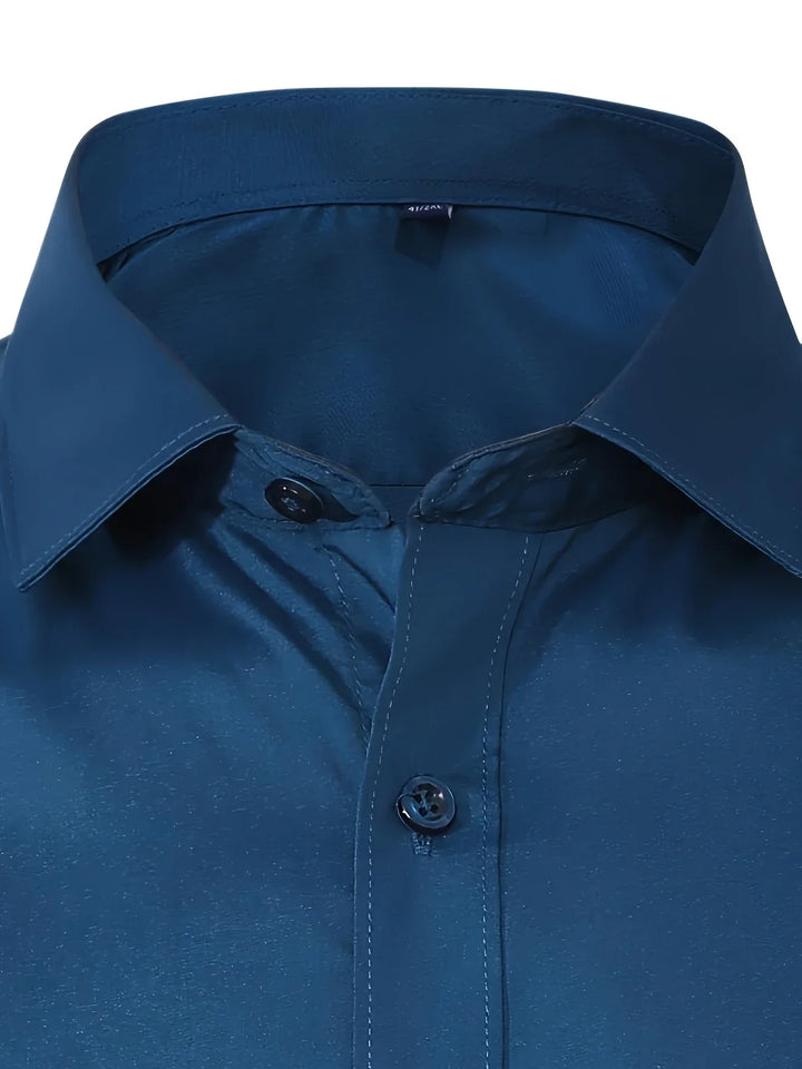 Byron – Elegantes Langarm Hemd Mit Knöpfen