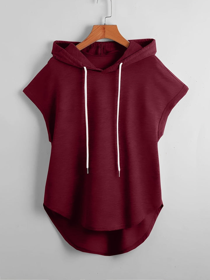 Matthias – Lässiger T-Hemd Kapuzenpullover