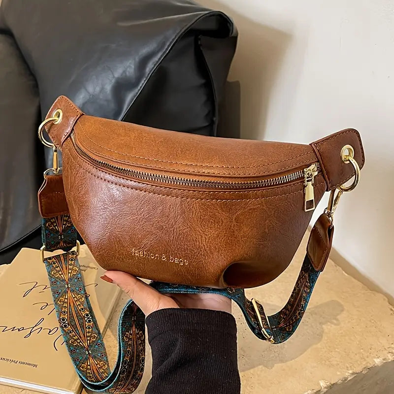 Jasleen – Schulter Tasche Mit Breitem Riemen