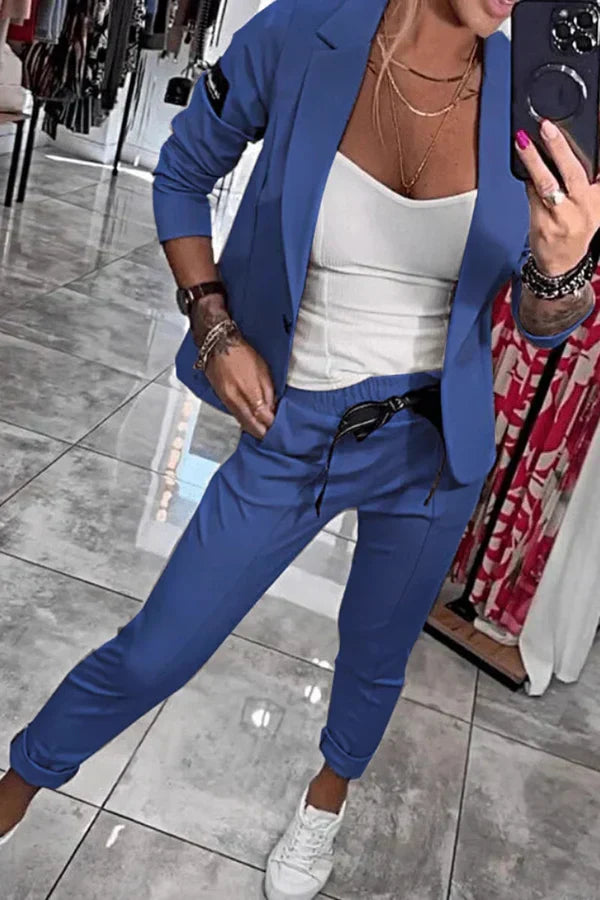 Jocelyne - Elegant Blazer Und Hosen Setzen