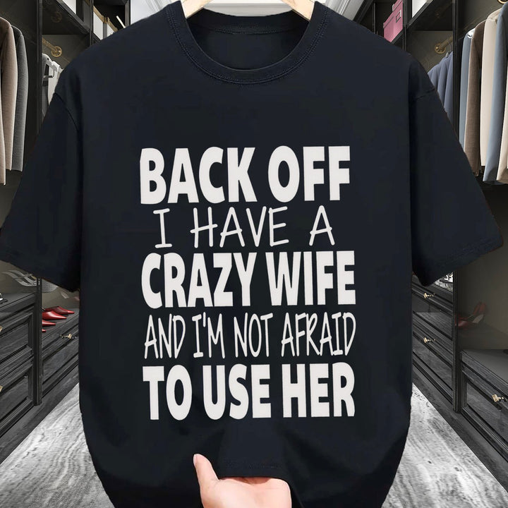 Crazy – Bequemes T-Hemd