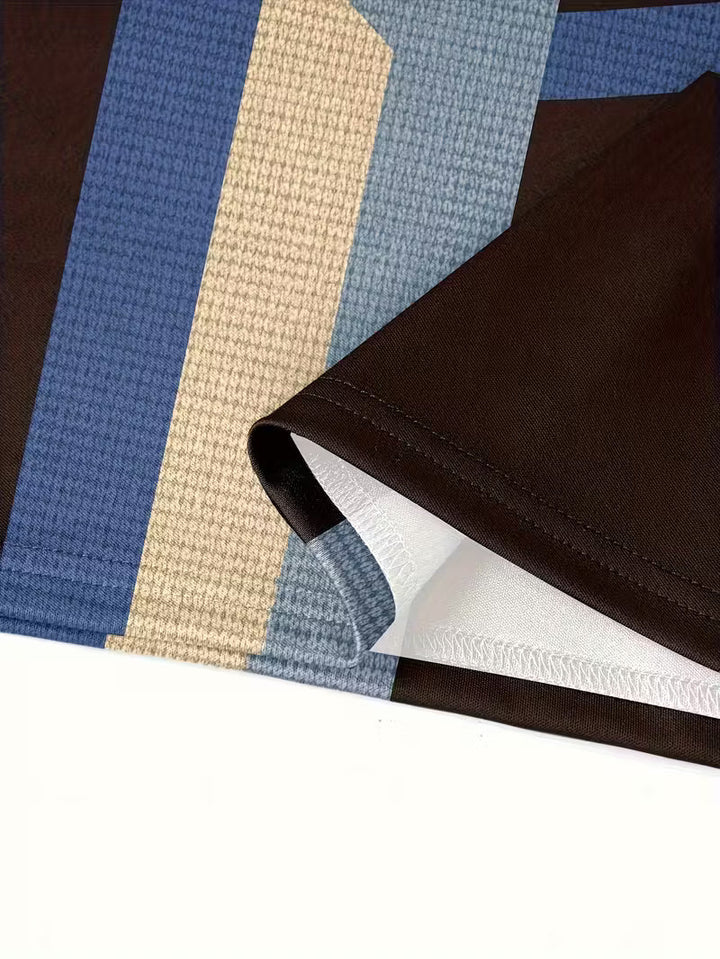 Thomson – Langarm Hemd Mit Halbem Reißverschluss