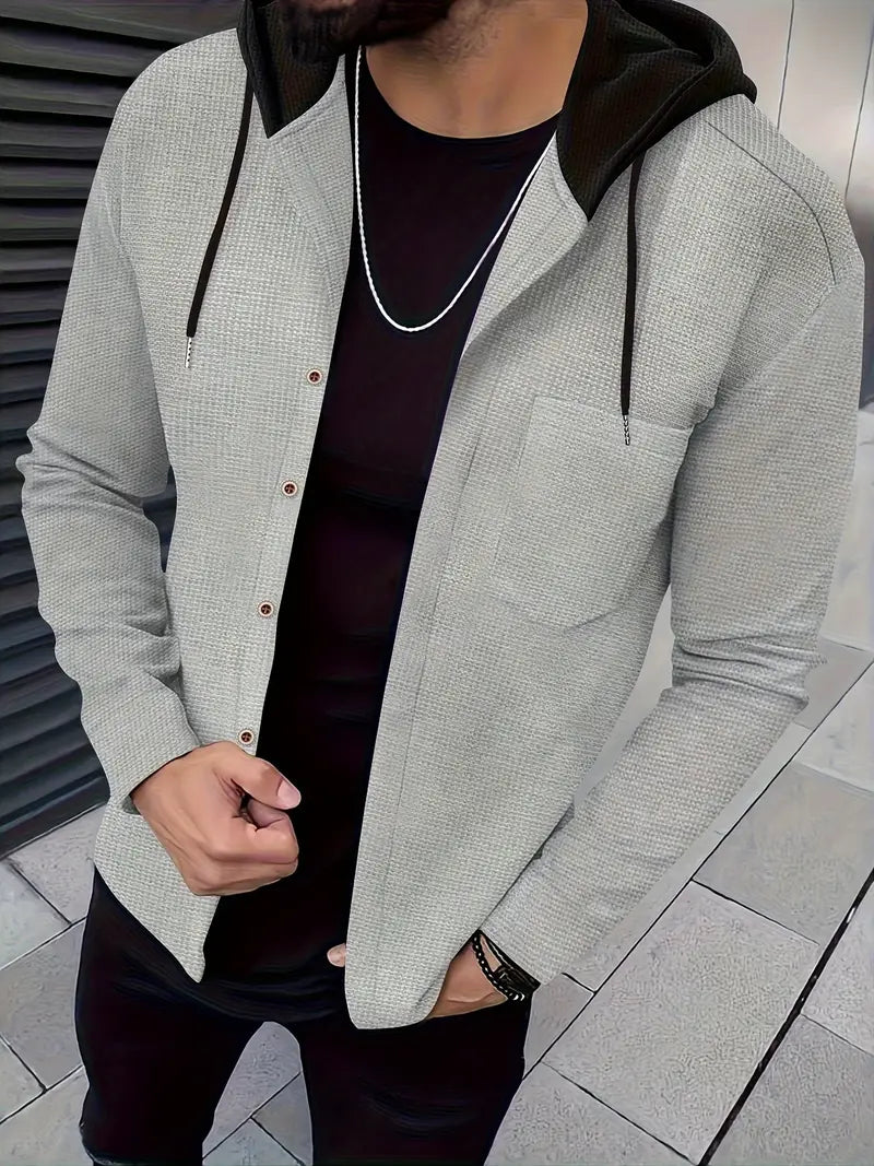 Johnathan – Lässige Kapuzen Jacke Mit Tasche