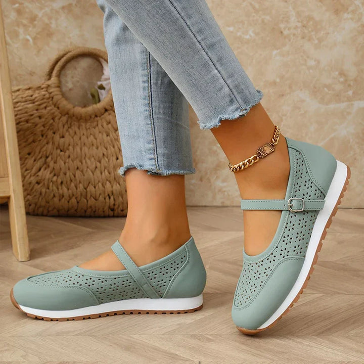 Jewell - Atmungsaktive Orthopädische Lederschuhe