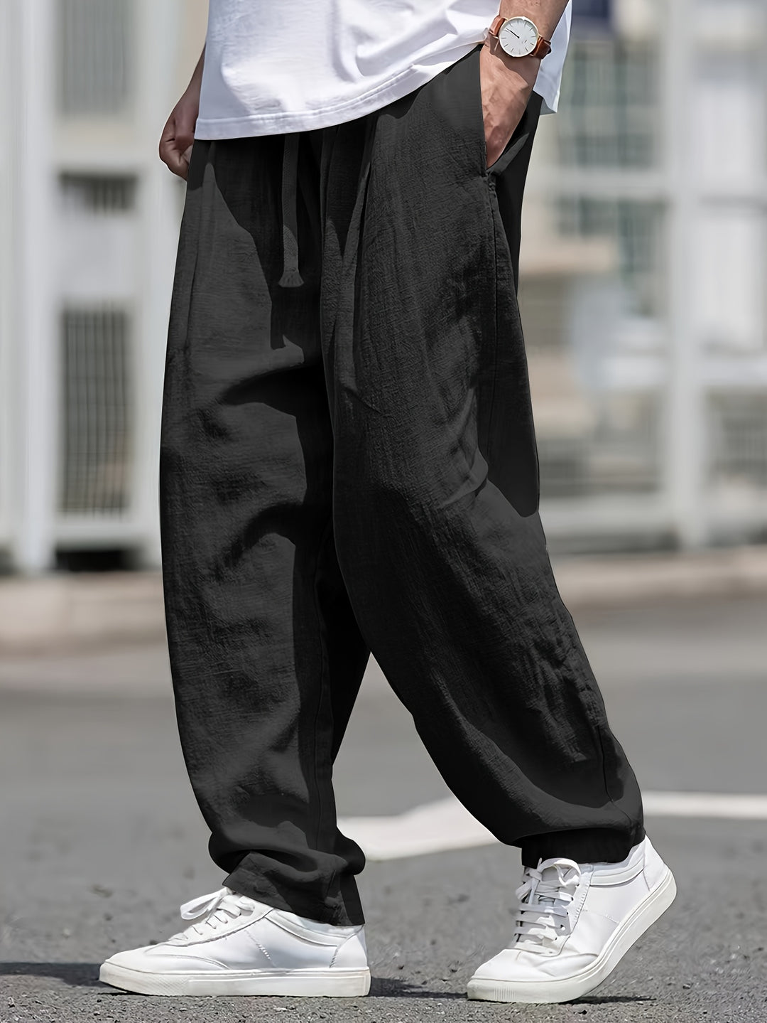Kirk - Atmungsaktive Baumwollhose Mit Taschen