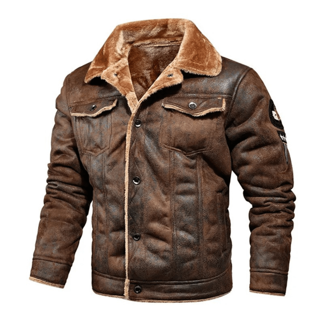 Baldur – Elegante Warme Jacke Mit Knopfleiste