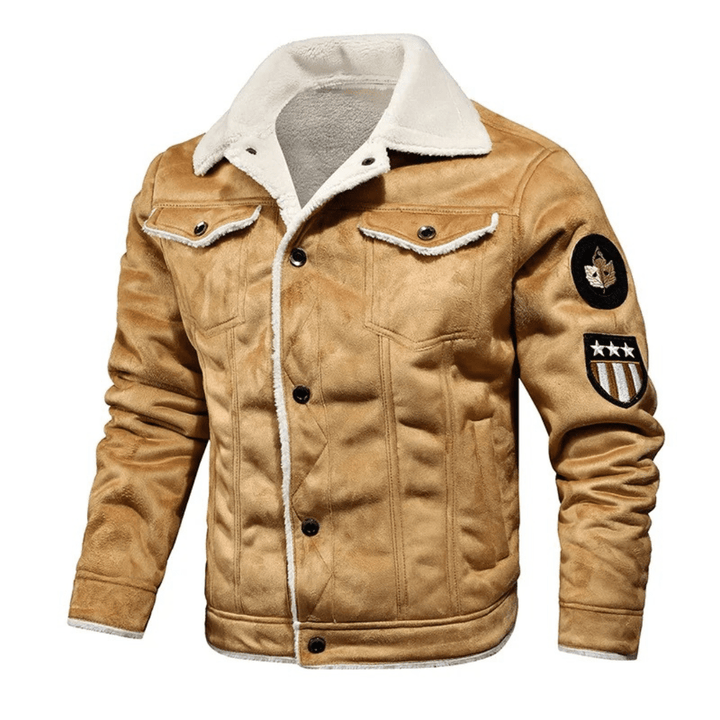 Baldur – Elegante Warme Jacke Mit Knopfleiste
