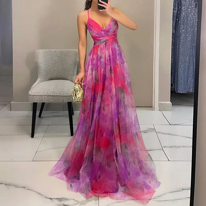 Alinna – Anmutig Fließendes Kleid