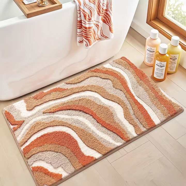 EarthLoom – Rutschfeste Badematte Aus Stoff