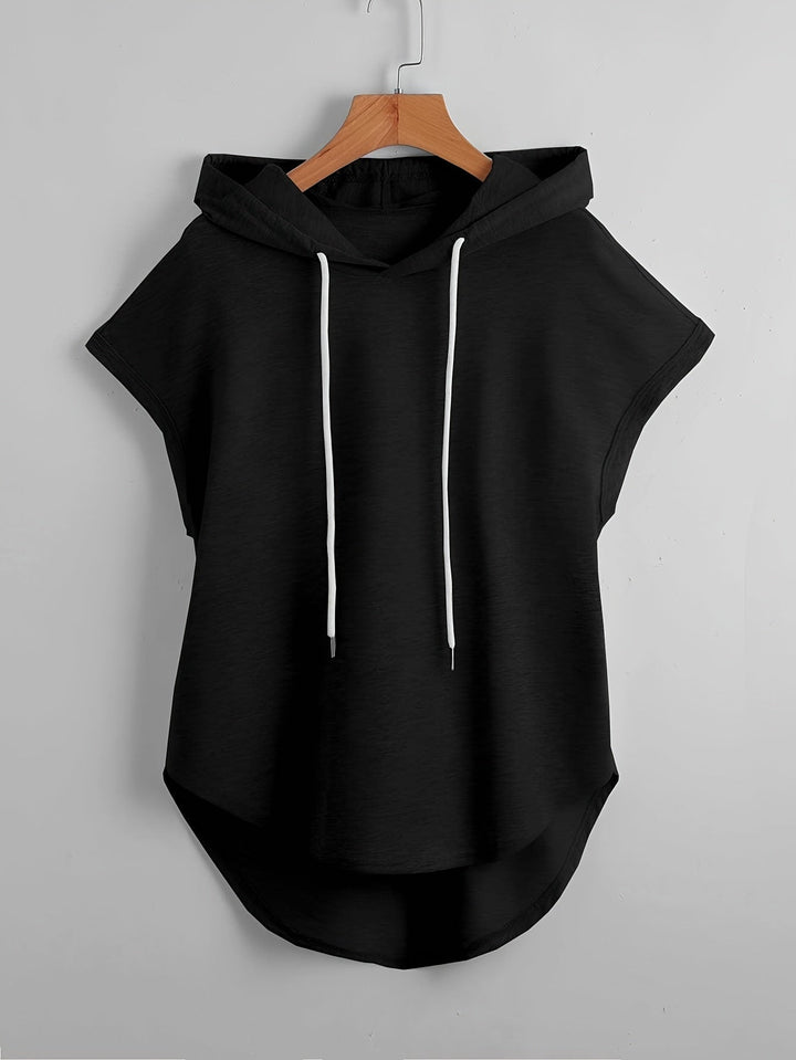 Matthias – Lässiger T-Hemd Kapuzenpullover