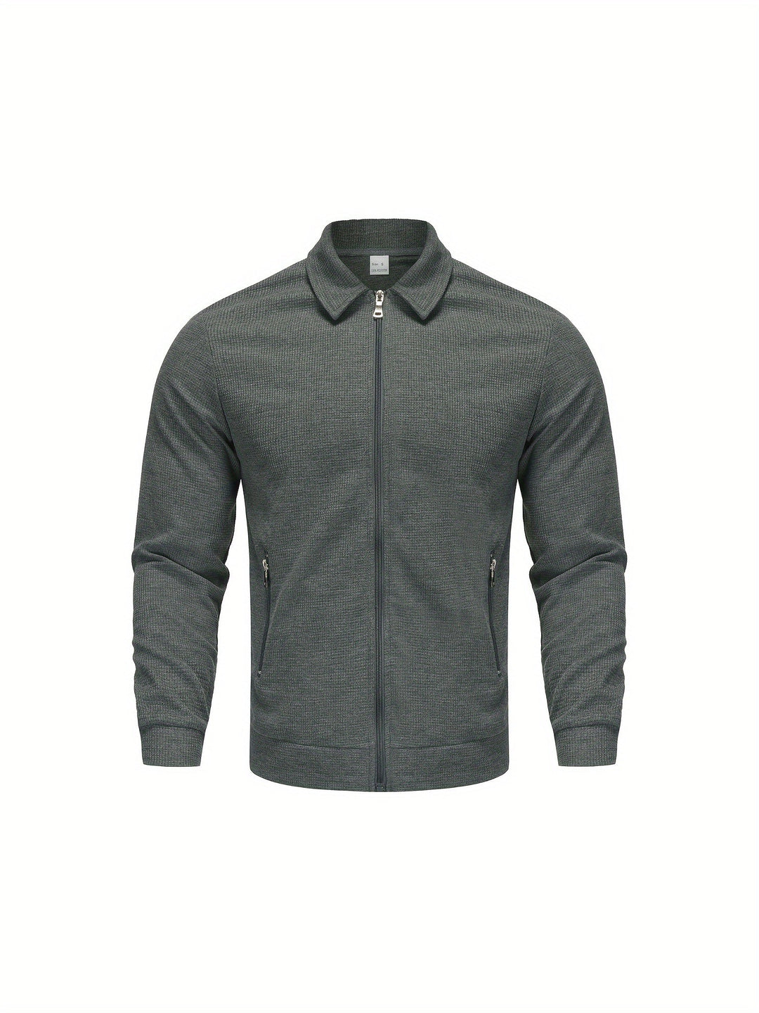 Marvin – Lässige Polyester Jacke Mit Reißverschluss