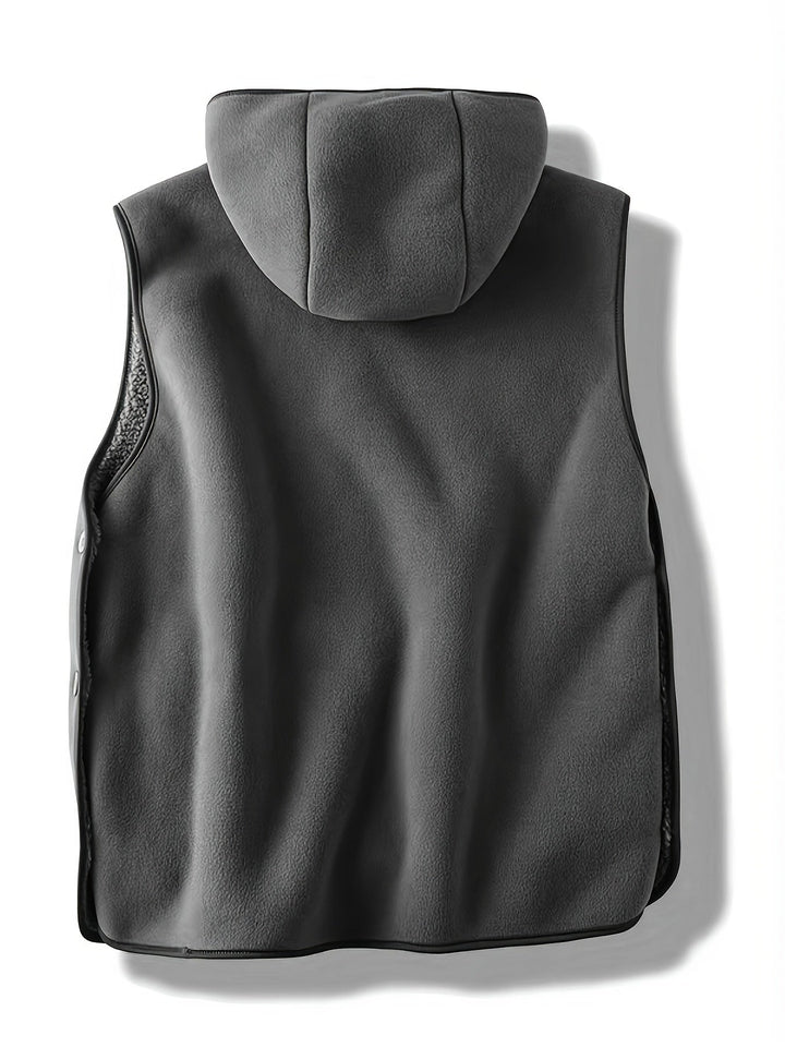 Niles – Ärmelloser Kapuzenpullover Aus Polyester Für Den Winter