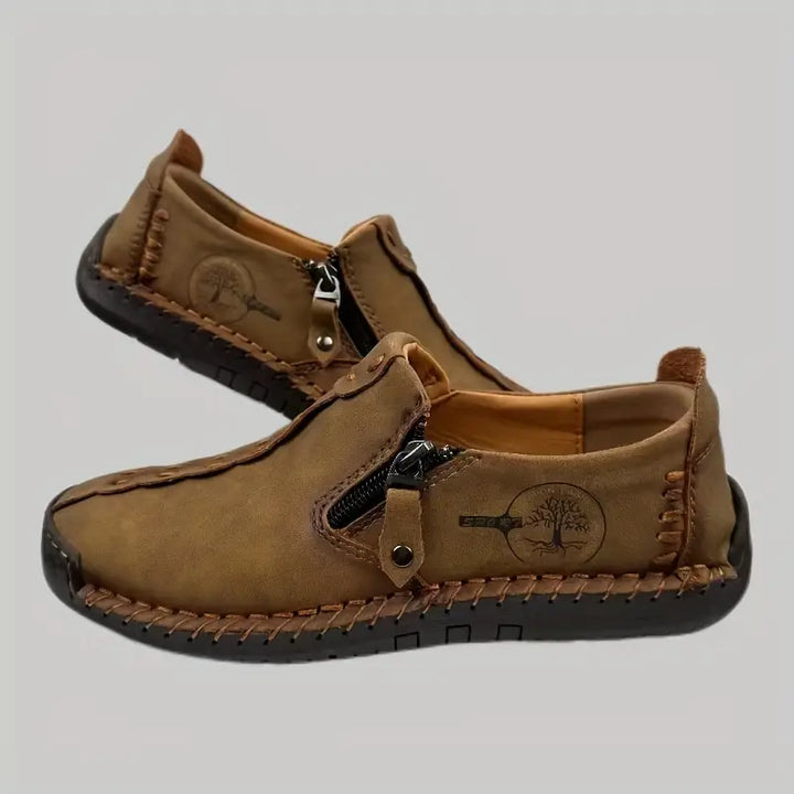 Joesph - Lederschuhe Mit Seitlichem Reißverschluss