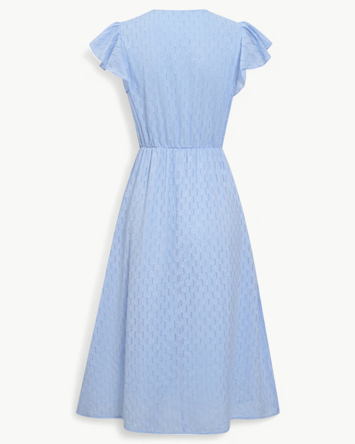 Julieta – Midikleid Mit Rüschenärmeln