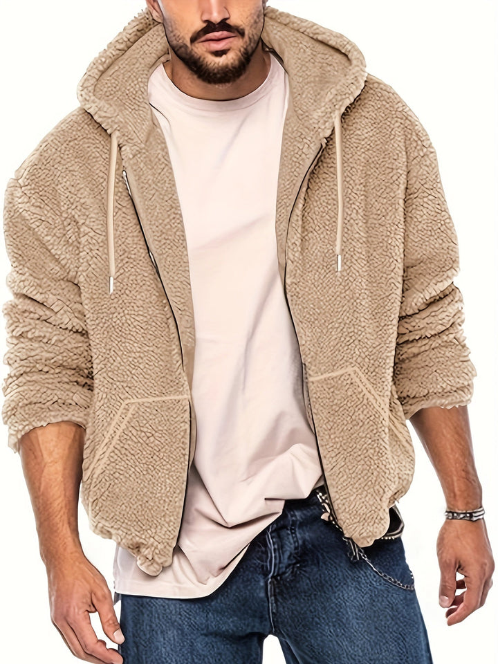 Hessel – Langarm Kapuzenpullover Mit Reißverschluss