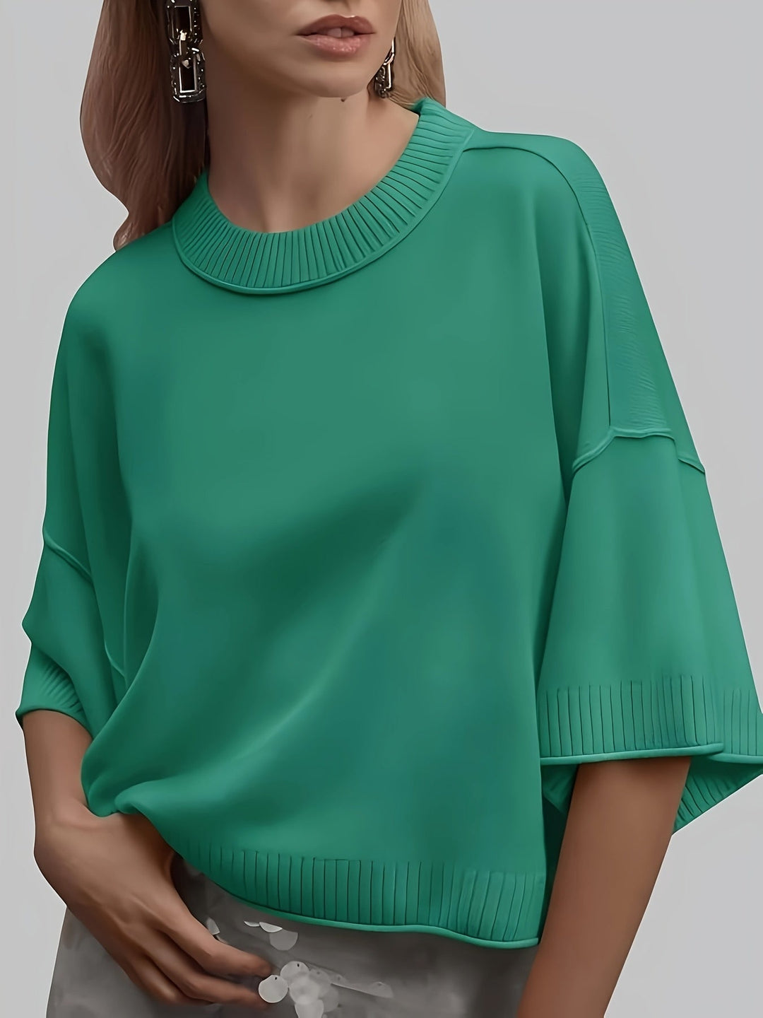 Shilena – Lässige KurzarmStrickjacke