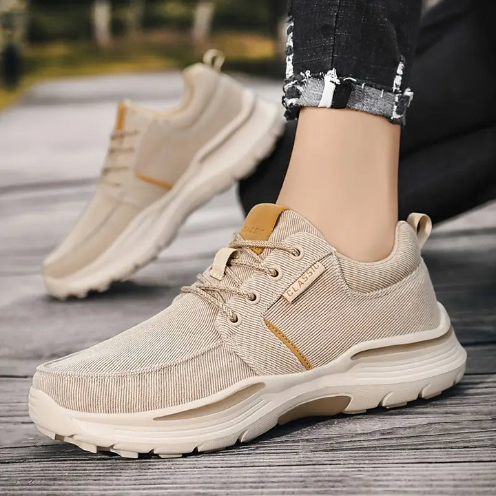 Keidean – Atmungsaktive Schnür-Turnschuhe Aus Canvas