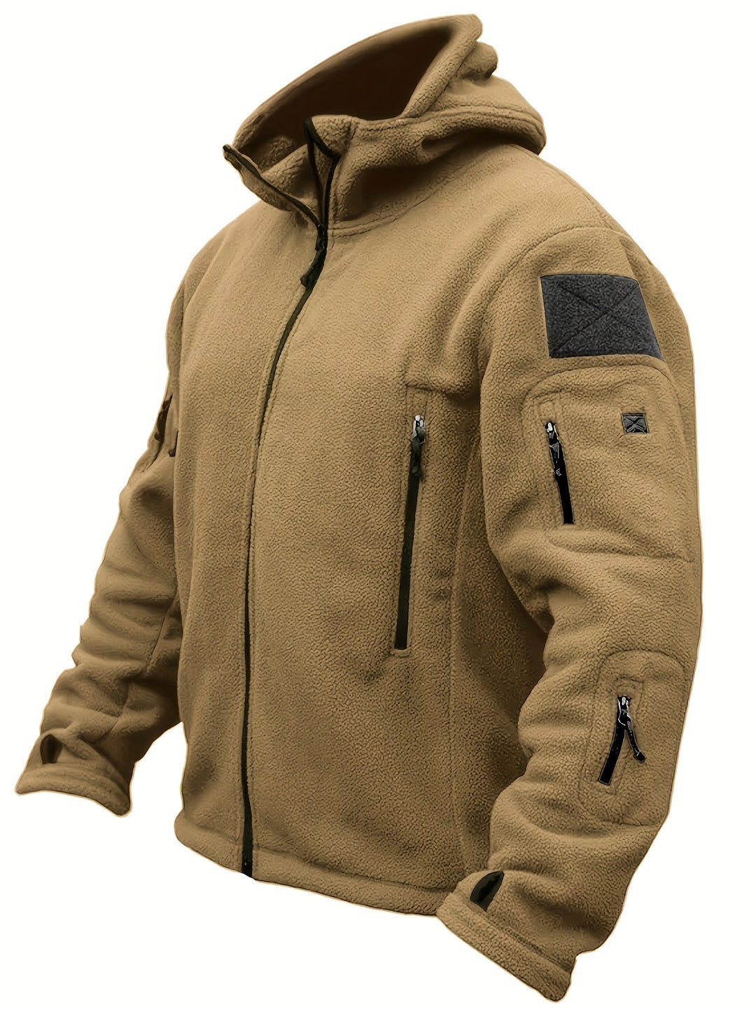 Rosendo – Langärmeliger Kapuzenpullover mit Taschen